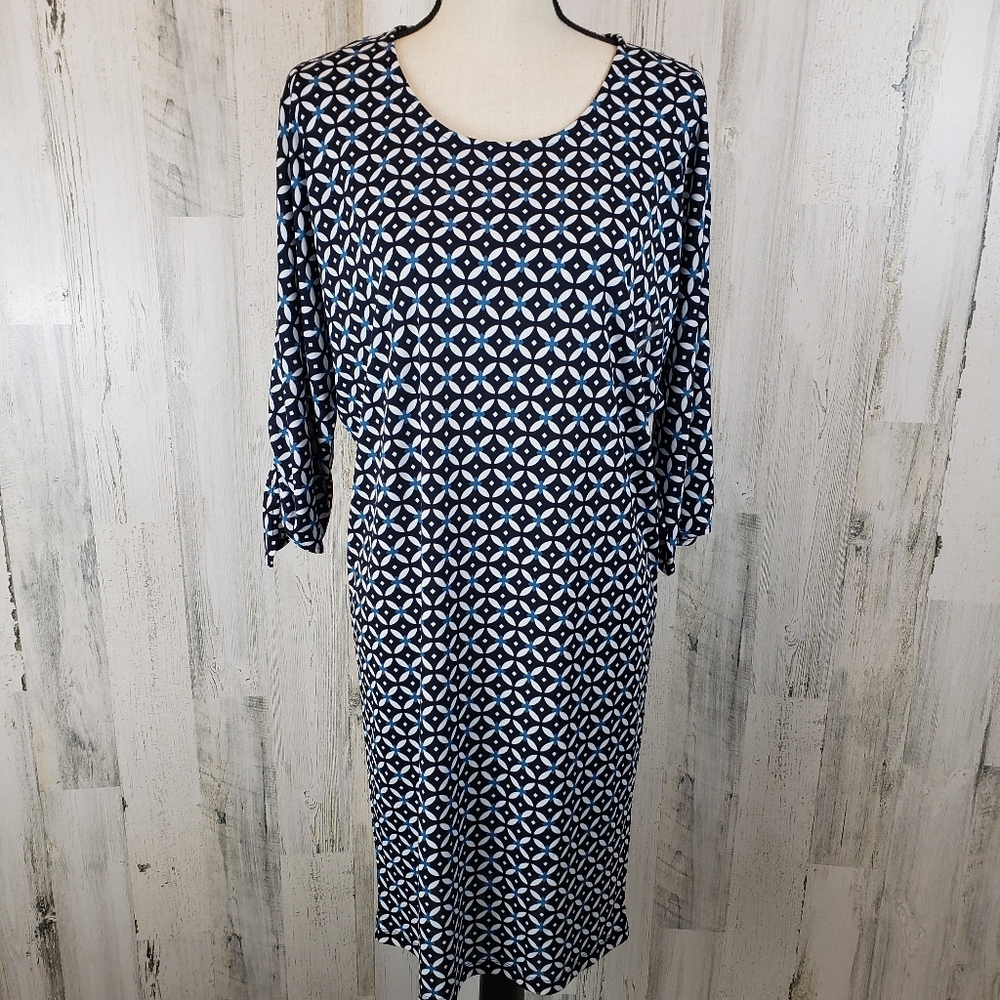 Ralph Lauren Geo Print Dress Size Medium